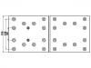 Brake Lining Kit:21 9555 00
