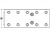 Brake Lining Kit:673 421 84 10