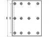 Brake Lining Kit:3091 459-2